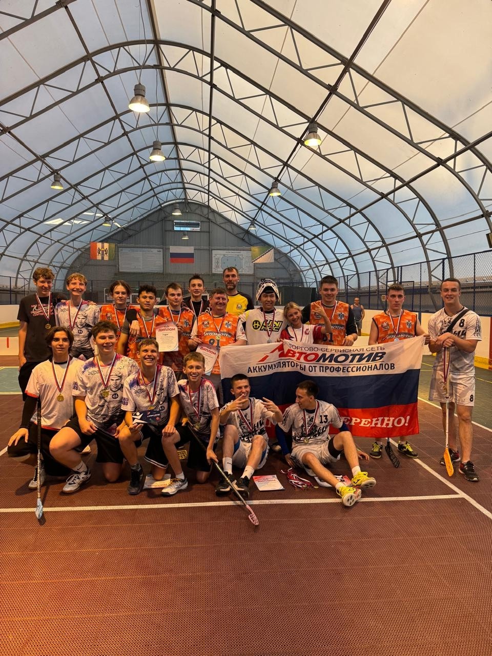 Финал турнира по мини-флорболу 